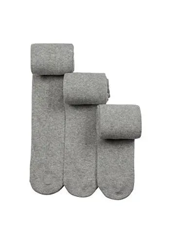 3 PAIR OF COTTON RICH SCHOOL CHILDREN GIRLS SUPER SOFT KIDS PARTY FOOTED TIGHTS