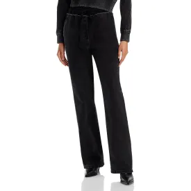 3.1 Phillip Lim Womens Denim Pull On Bootcut Pants