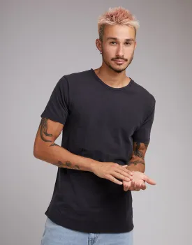 Acid Tail Tee Washed Black