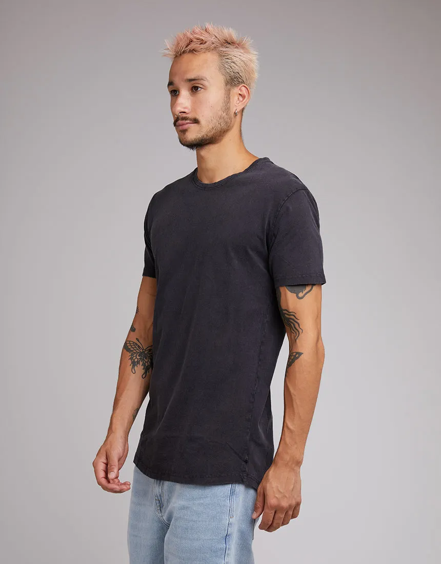 Acid Tail Tee Washed Black