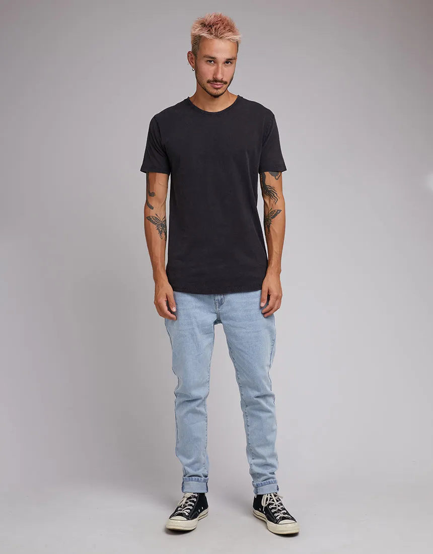 Acid Tail Tee Washed Black