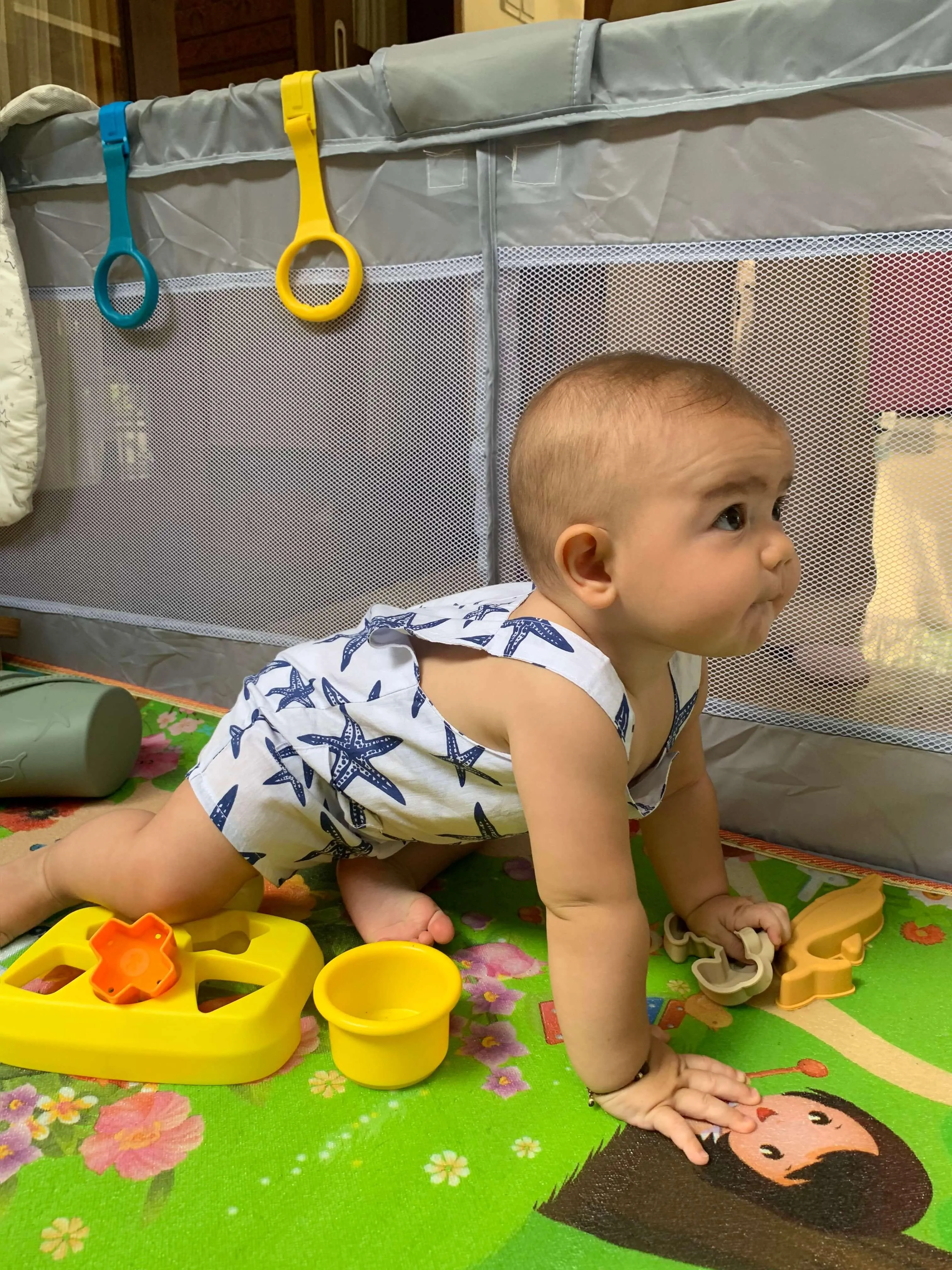 Agya Jumpsuits in Navy Starfish