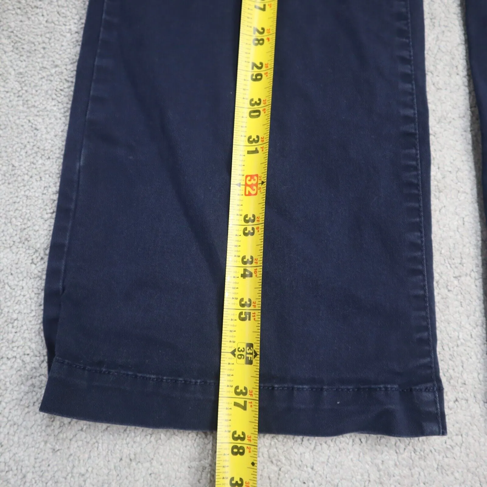 American Eagle CA#03973 Womens Pant Kick Bootcut Stretch Cotton Black Size 14R