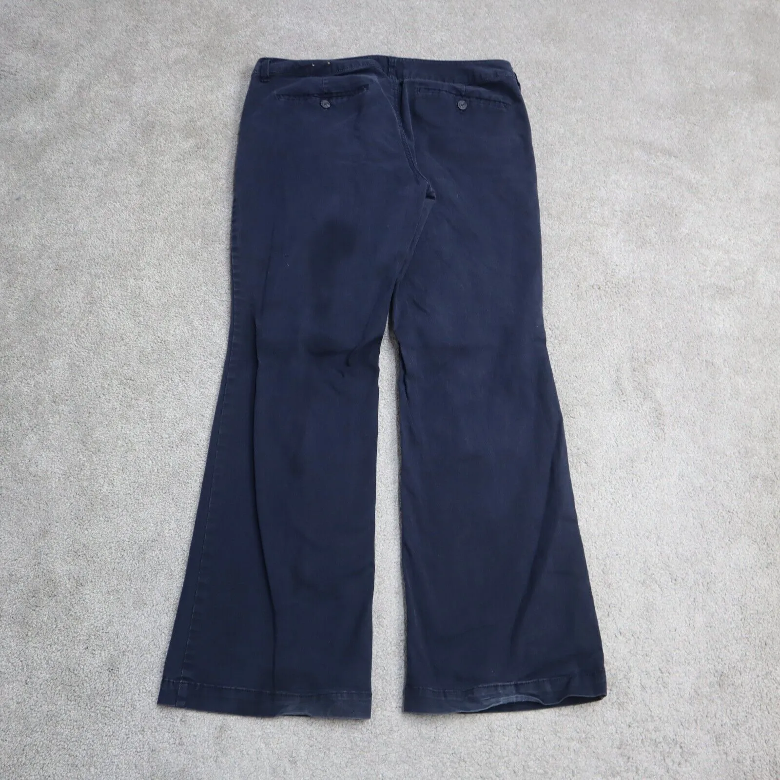 American Eagle CA#03973 Womens Pant Kick Bootcut Stretch Cotton Black Size 14R