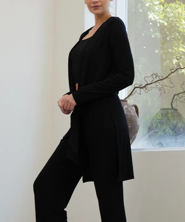 Bamboo Long Cardigan