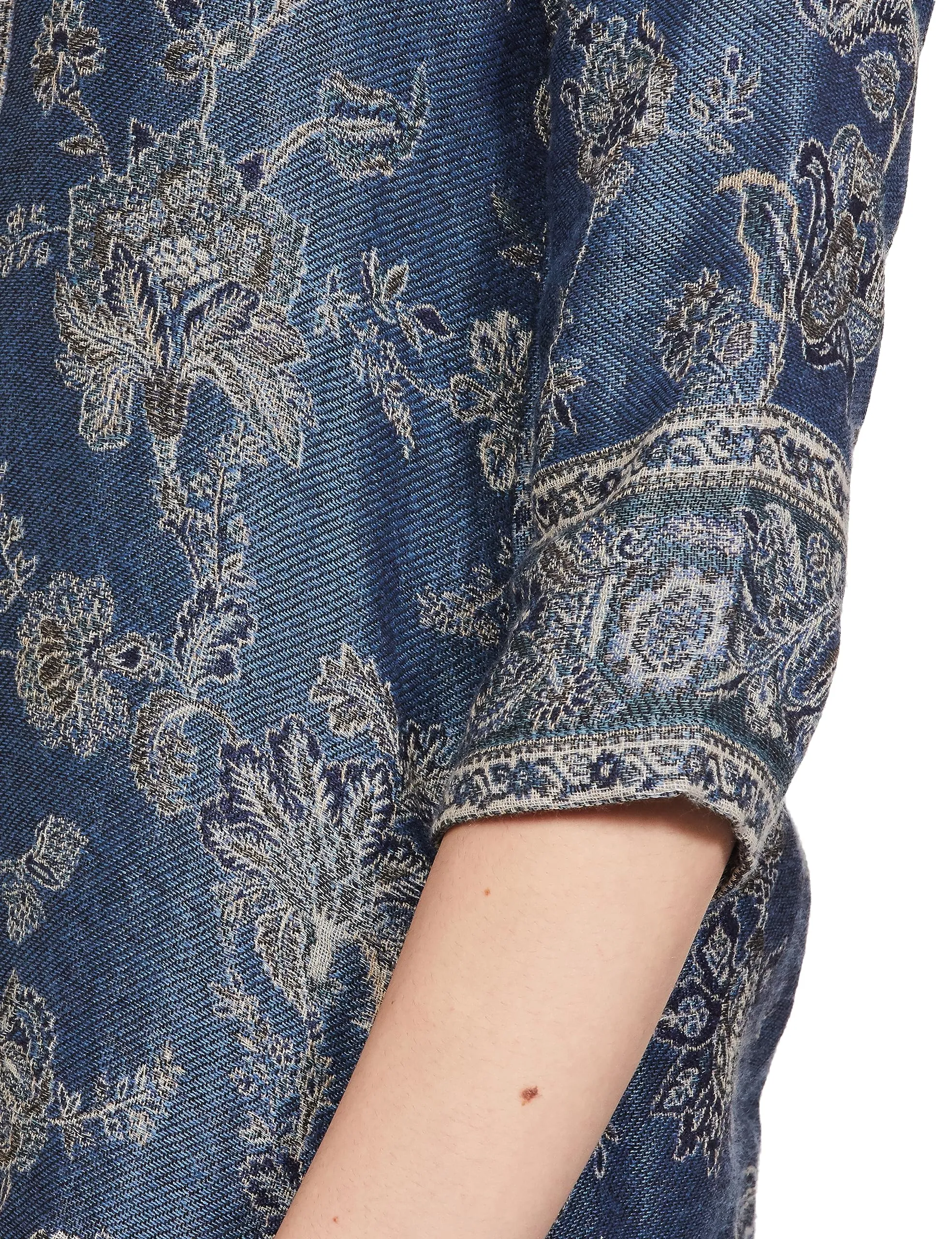 BIBA WOMEN YARNDYED MIX AND MATCH(WINTER W18496_INDIGO_L-XL)