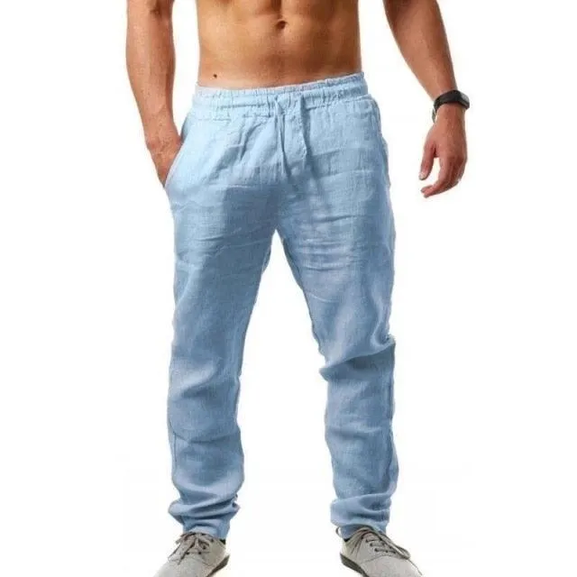 Boho Linen Trousers