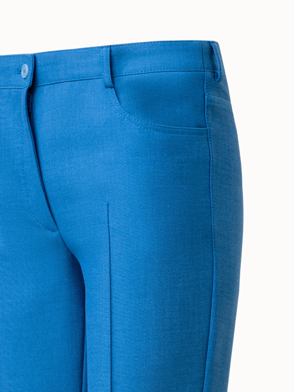 Bootcut Pebble Crêpe Pants