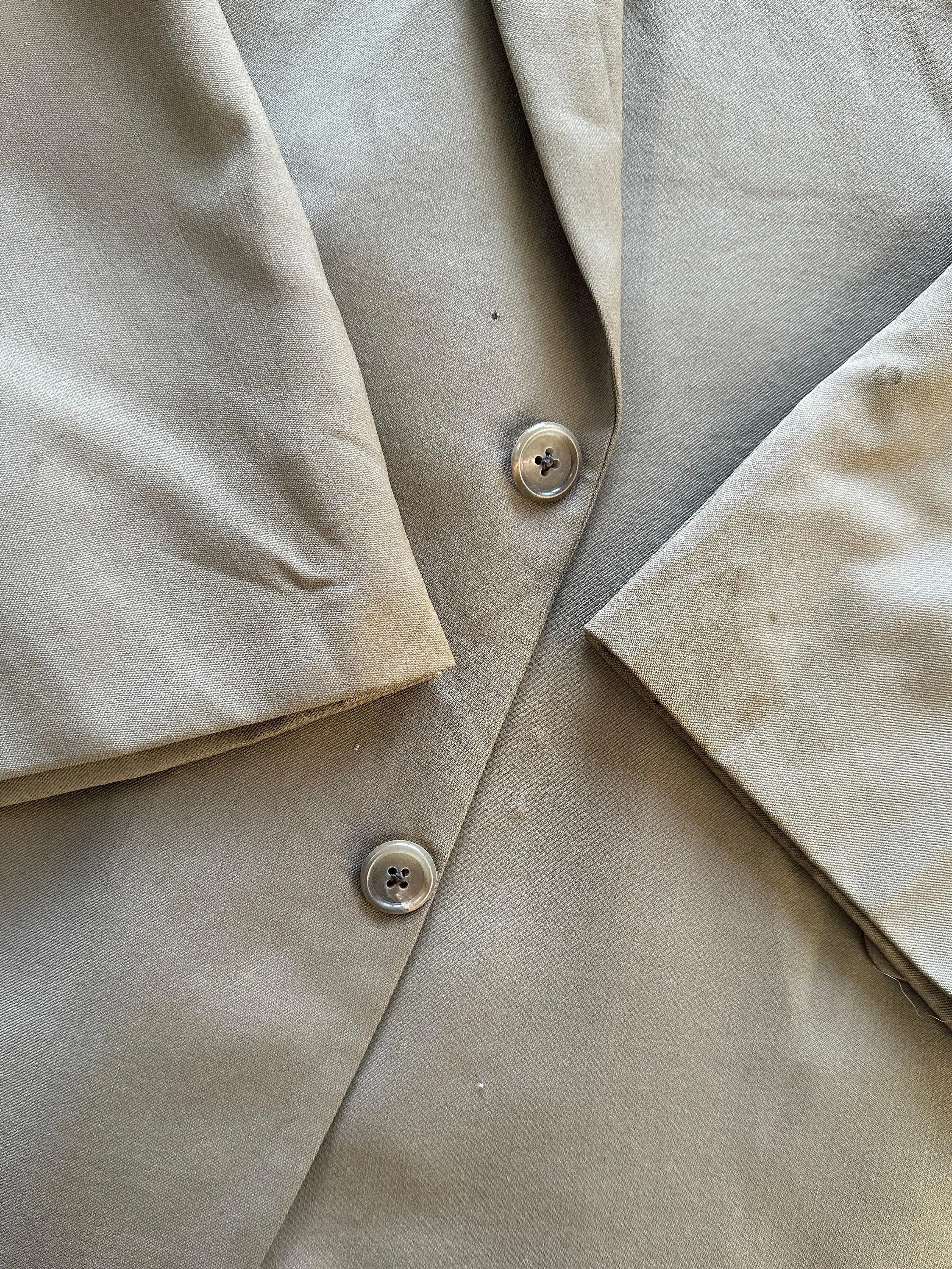 Burberry Pure Wool Single Breasted Blazer - XXL