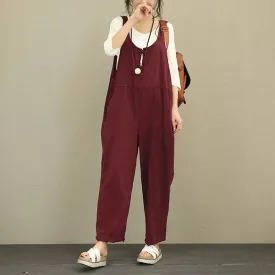 Casual Loose Overall Jumpsuits