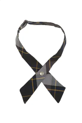 Cross Tie Blue/Gold Plaid  #57