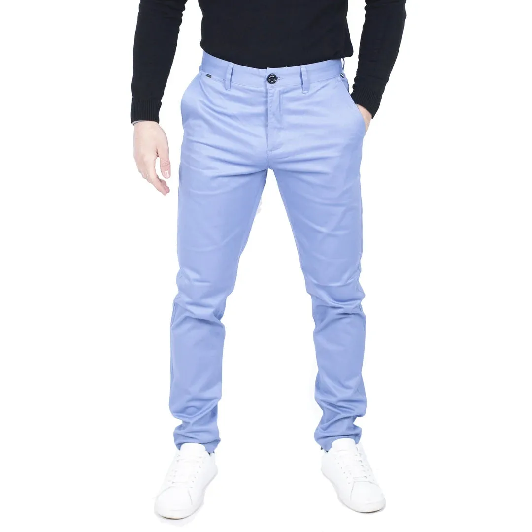 Dakota - Men's Regular Chino Jeans Trousers Stretch Classic