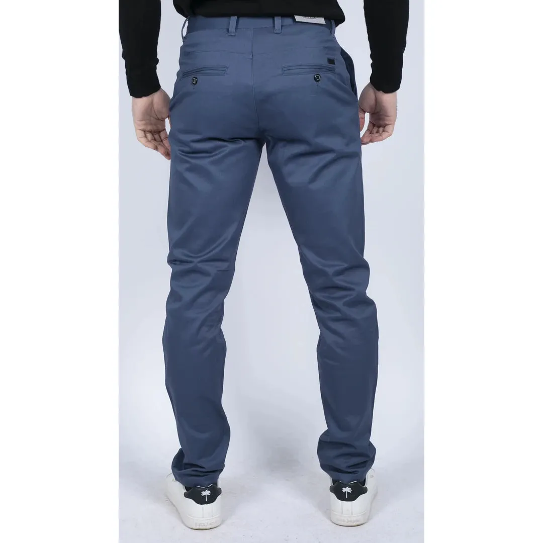 Dakota - Men's Regular Chino Jeans Trousers Stretch Classic