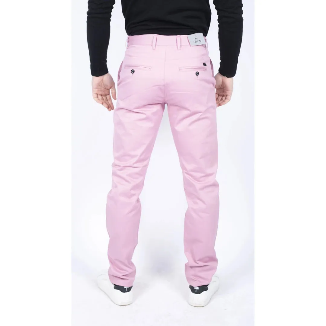 Dakota - Men's Regular Chino Jeans Trousers Stretch Classic