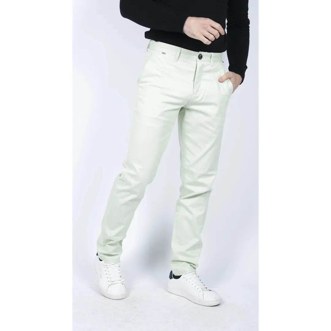 Dakota - Men's Regular Chino Jeans Trousers Stretch Classic