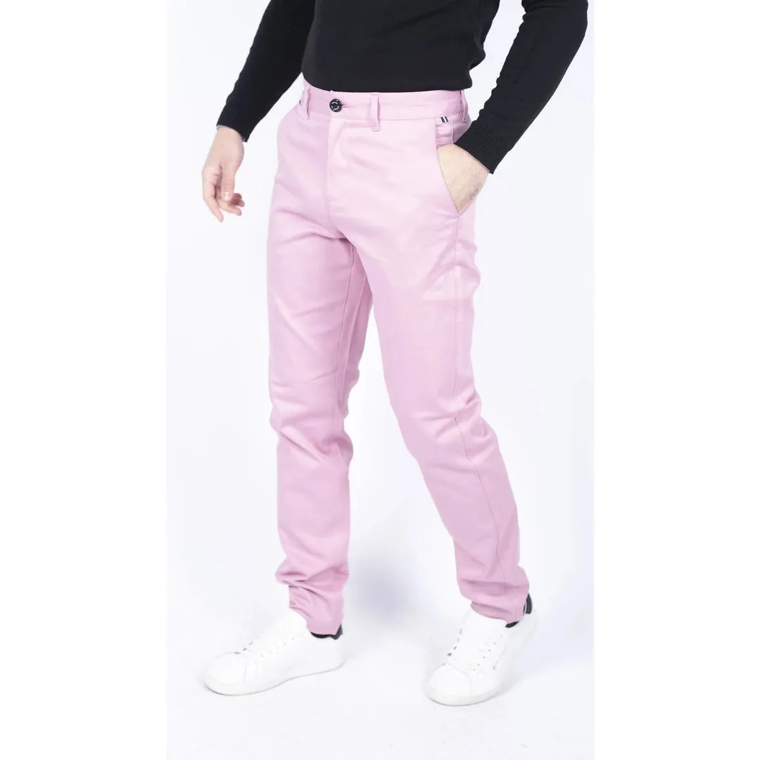 Dakota - Men's Regular Chino Jeans Trousers Stretch Classic