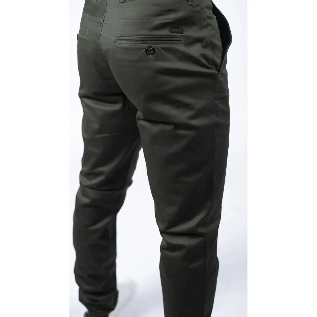 Dakota - Men's Regular Chino Jeans Trousers Stretch Classic