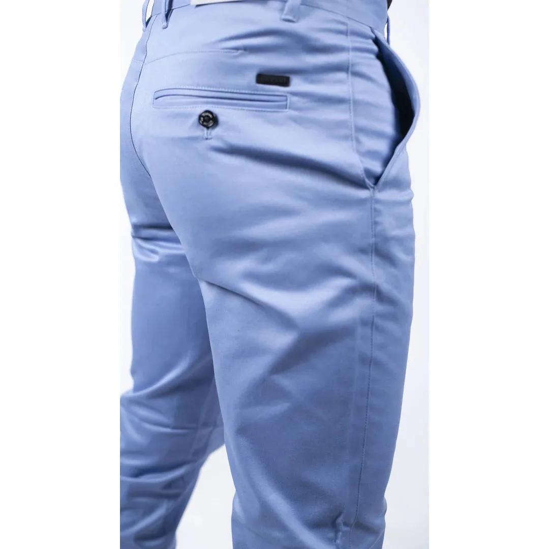 Dakota - Men's Regular Chino Jeans Trousers Stretch Classic