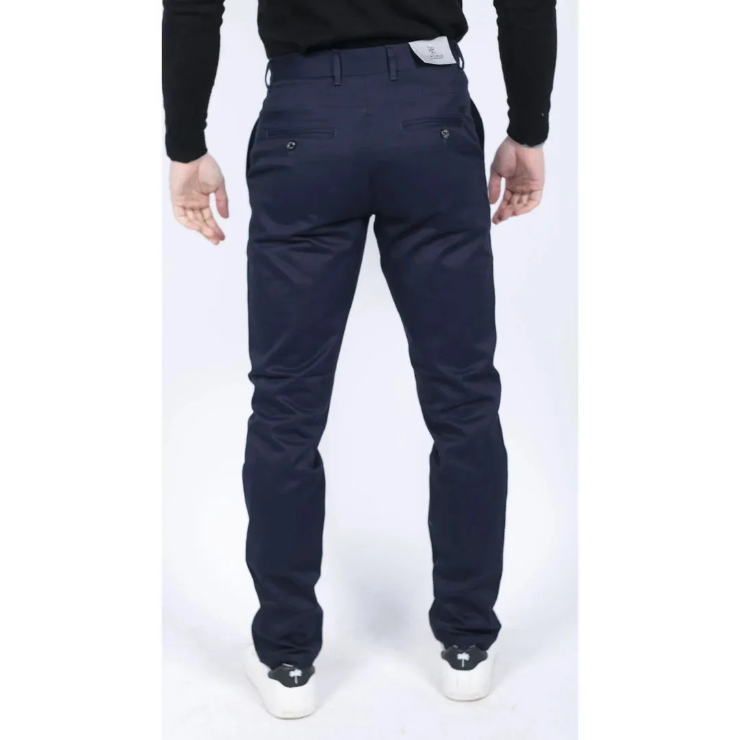 Dakota - Men's Regular Chino Jeans Trousers Stretch Classic
