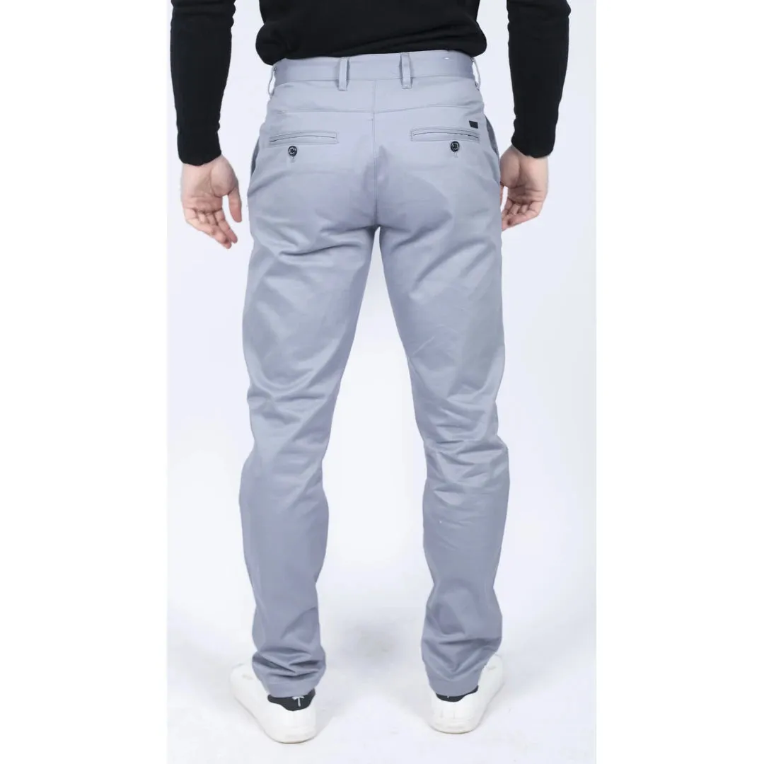 Dakota - Men's Regular Chino Jeans Trousers Stretch Classic