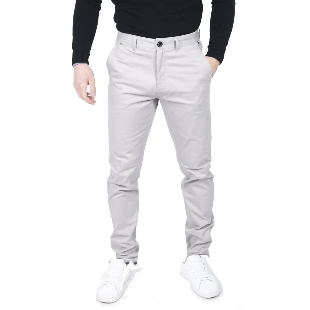 Dakota - Men's Regular Chino Jeans Trousers Stretch Classic
