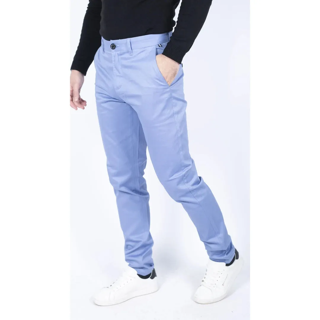 Dakota - Men's Regular Chino Jeans Trousers Stretch Classic