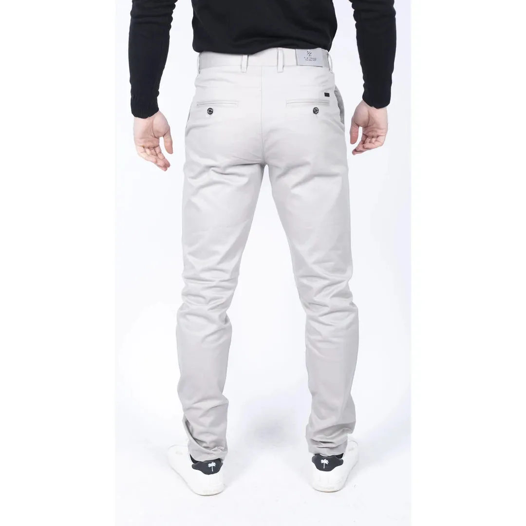 Dakota - Men's Regular Chino Jeans Trousers Stretch Classic