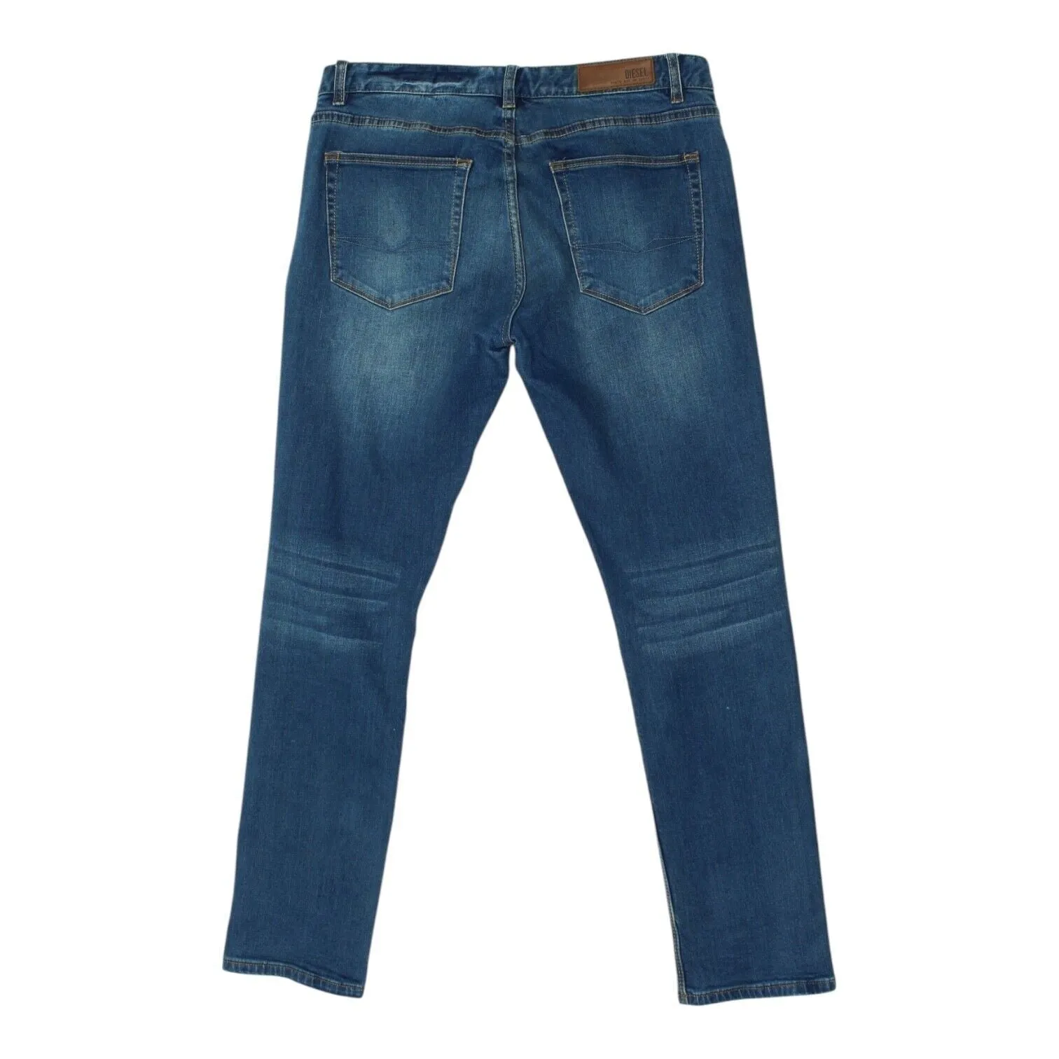 Diesel Mens Blue Slim Jeans | Designer Casual Denim Trousers VTG