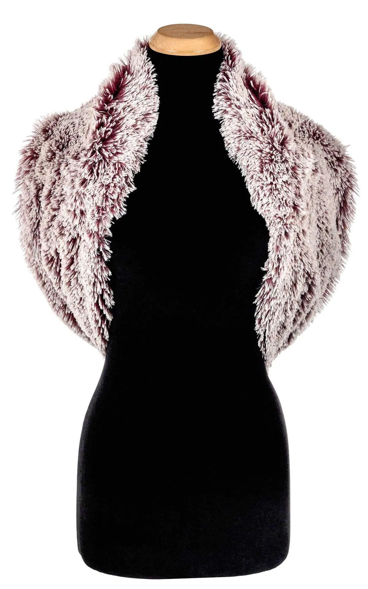 Double Cowl Shrug - Berry Foxy with Cranberry Creek (One Left!)