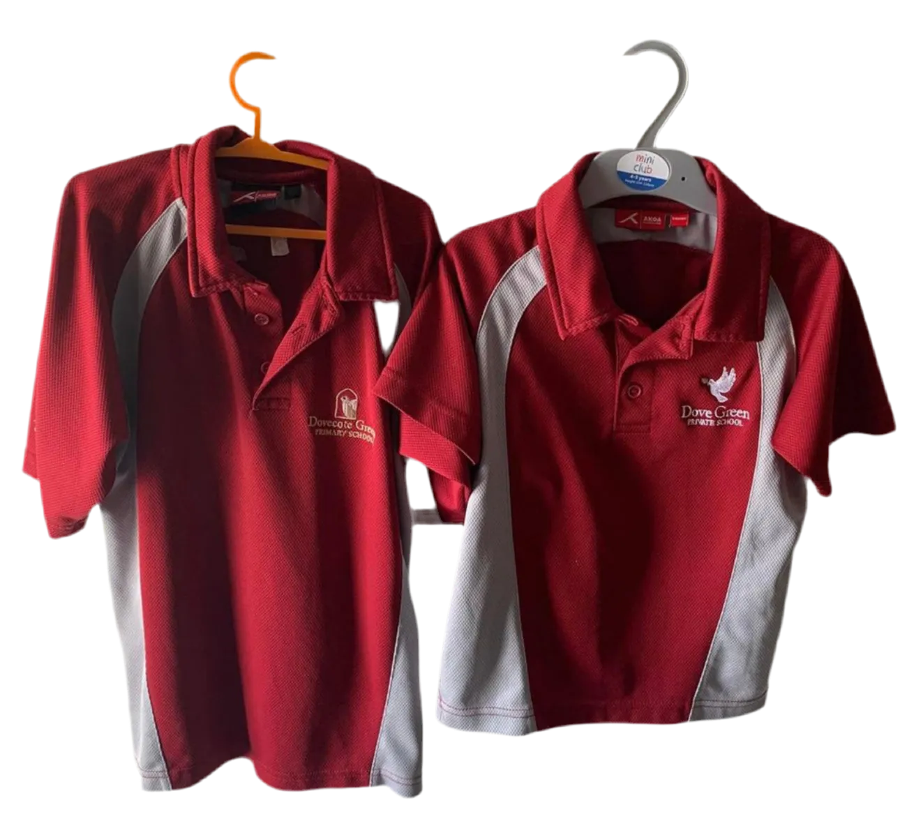 Dove Green PE uniforms