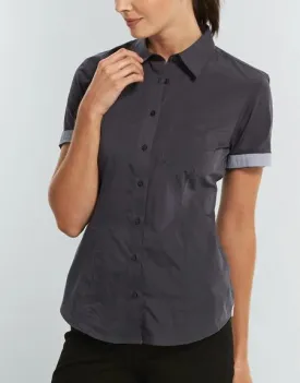 End on End Womens Short Sleeve Hospitality Shirt 1253WHS