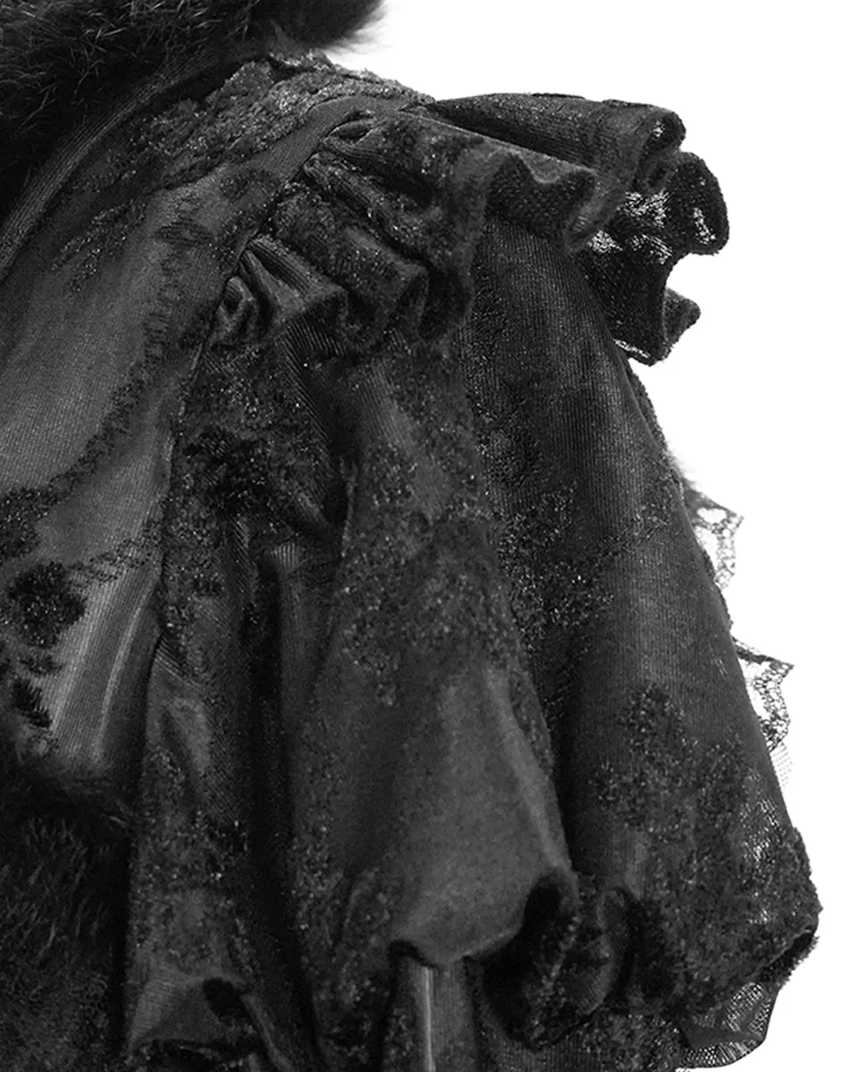 Eva Lady Embers Fade Gothic Bolero Shrug Top