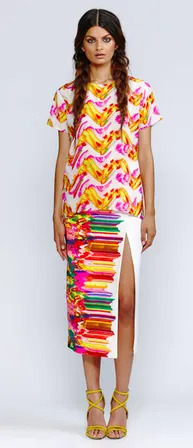 Goddess Split Skirt
