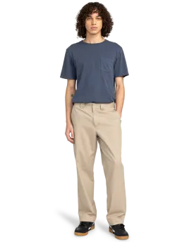 Howland Work Chino Trousers in Aluminium