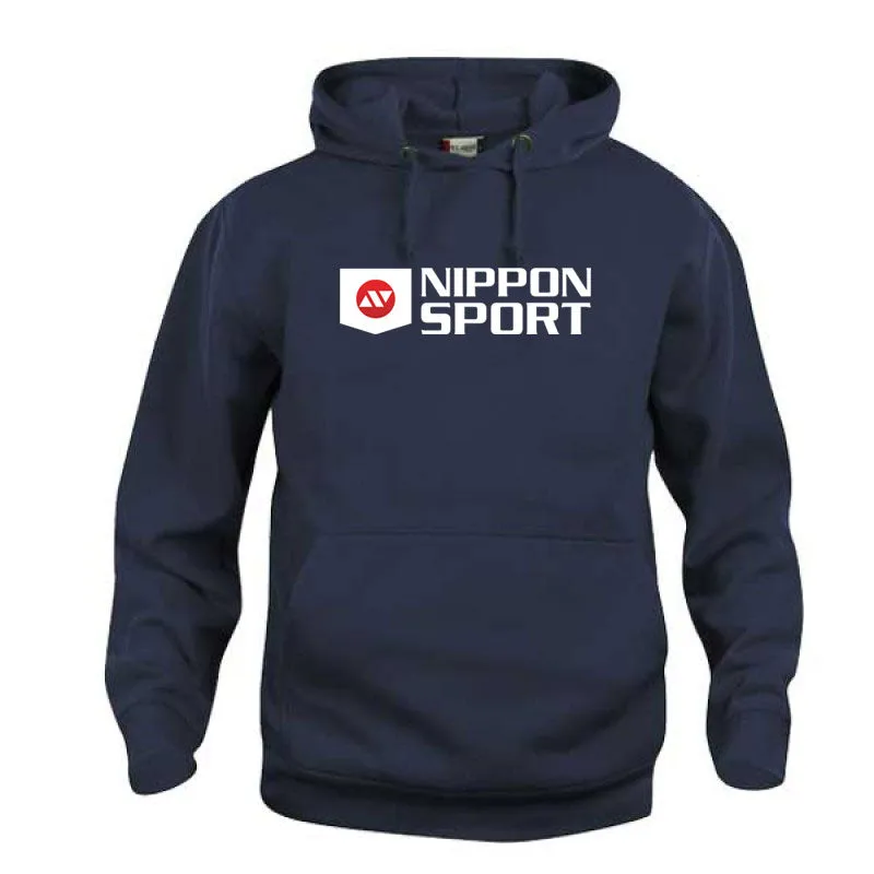 Hættetrøje - Nippon Sport - Blå