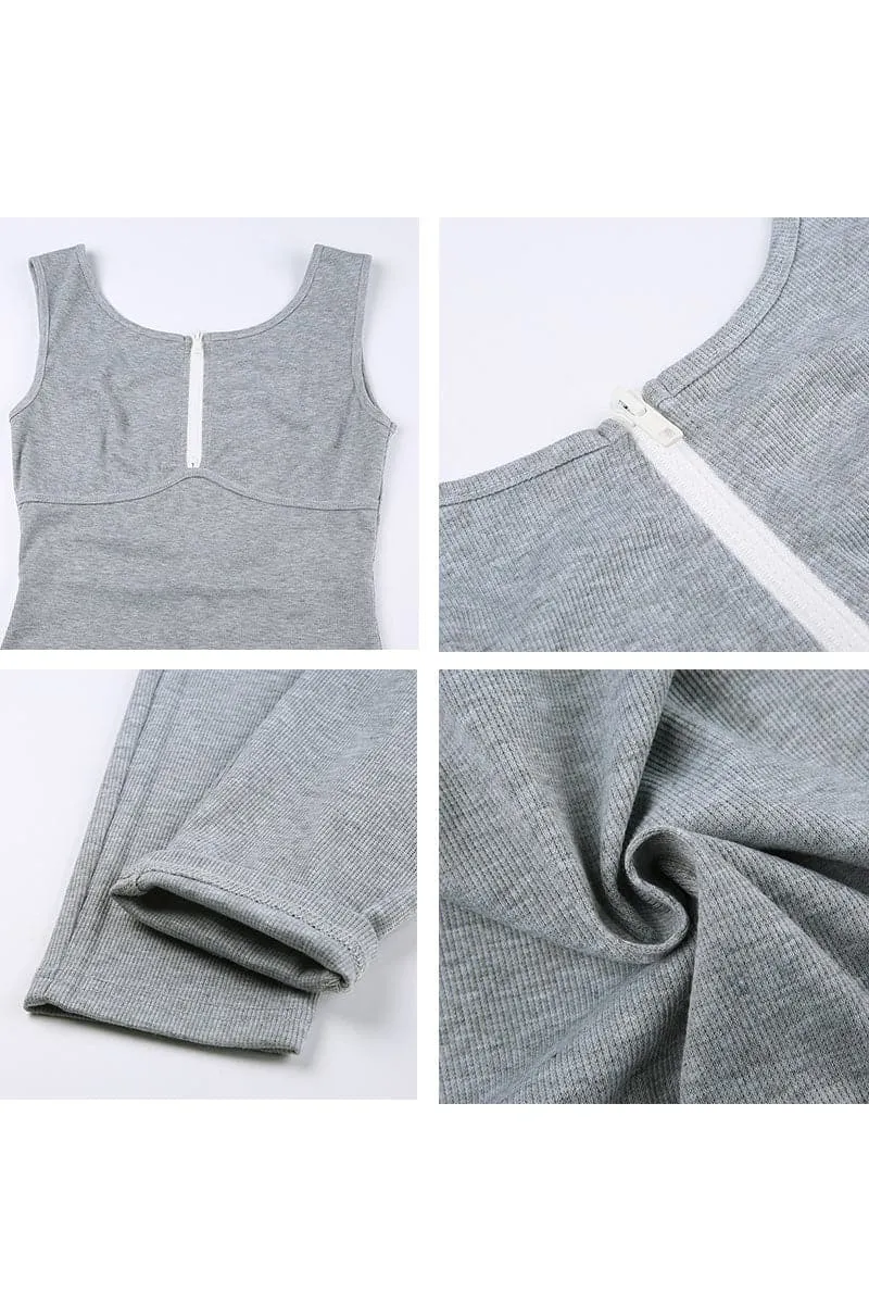 JB275 Sleeveless Bodycon Jumpsuits
