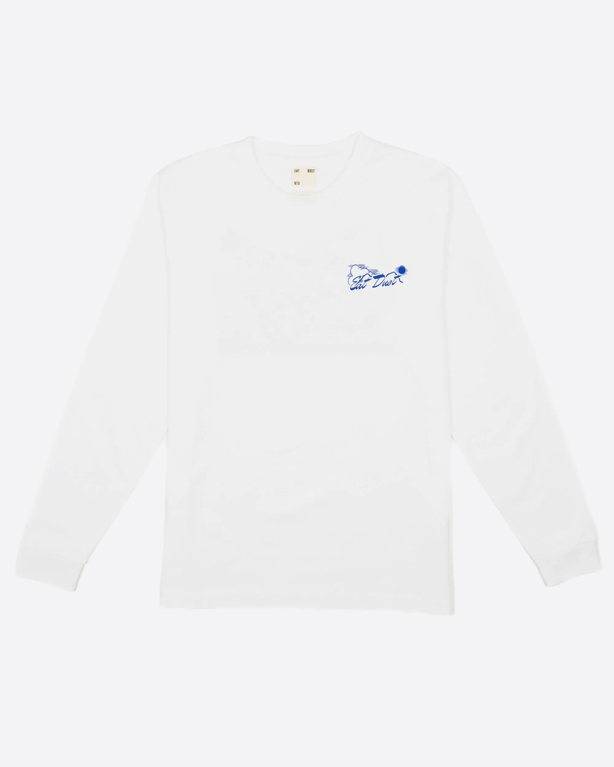 Joshua L/S T Basic Jersey White