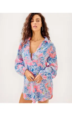 Kique Long Sleeve Cover-Up
