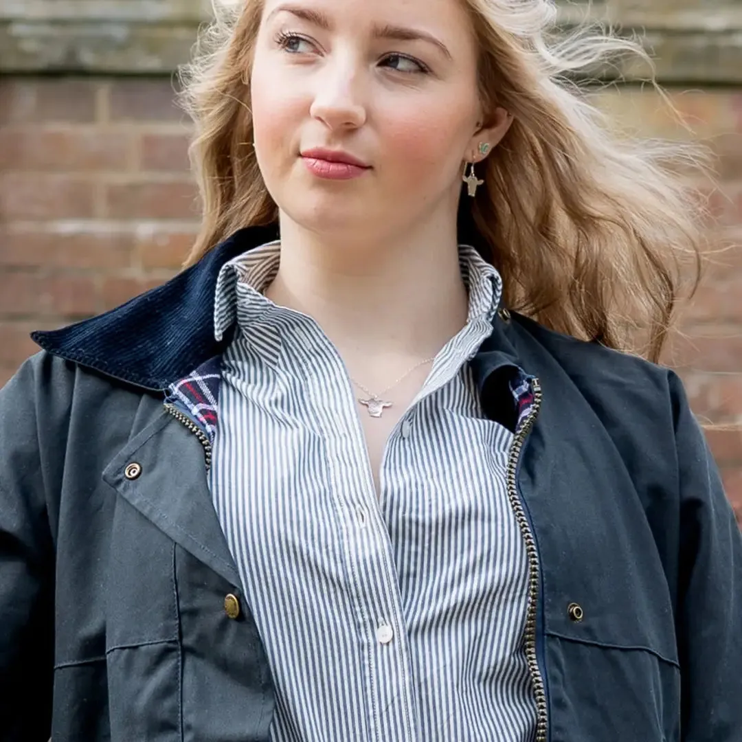 Ladies Padded Wax Jacket