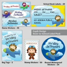 Lil Pilot - Back To School Label Pack