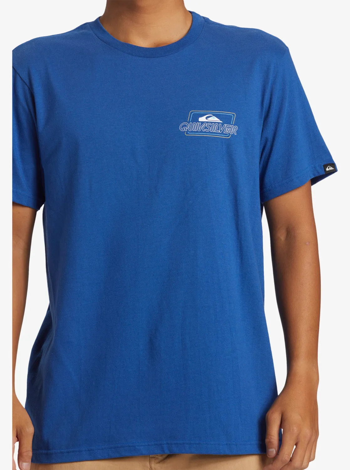 Line By Line T-Shirt - Monaco Blue