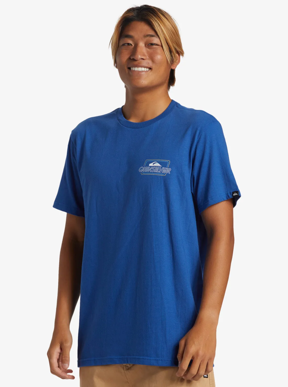 Line By Line T-Shirt - Monaco Blue