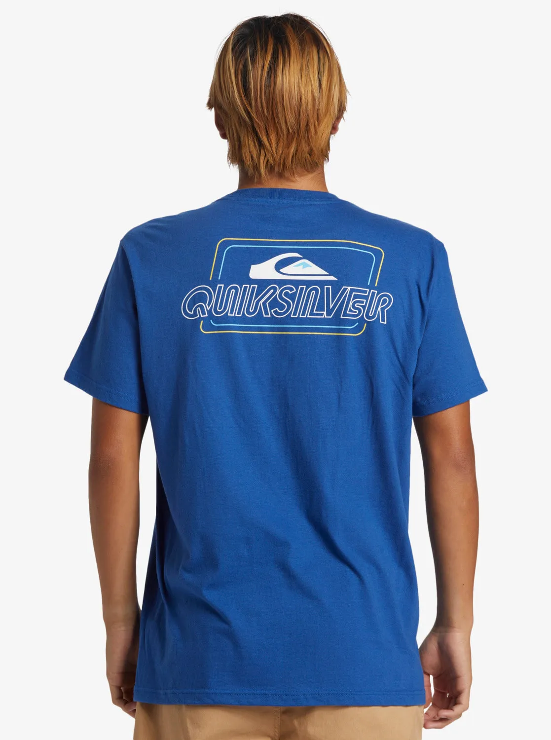 Line By Line T-Shirt - Monaco Blue
