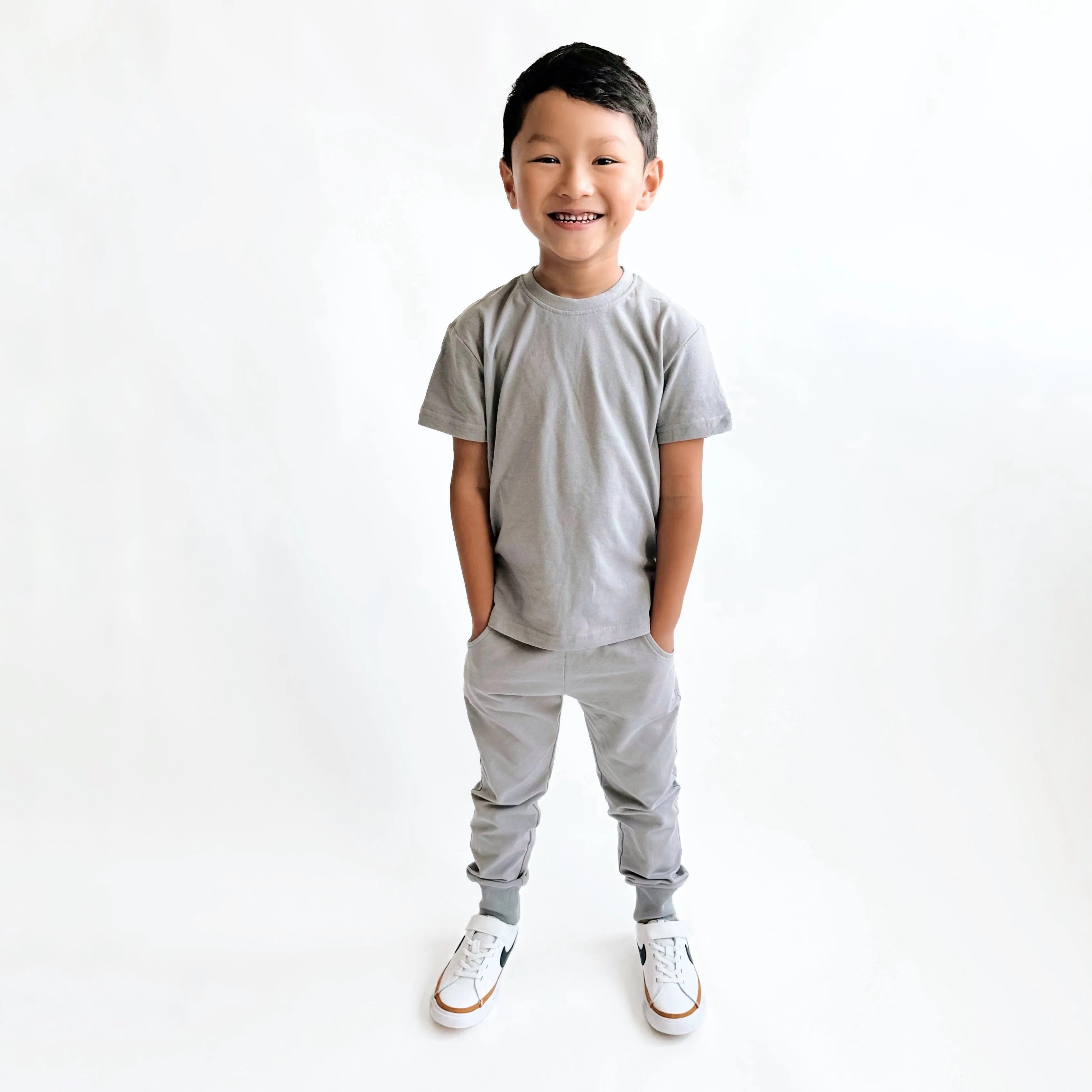 Little Bipsy - Elevated Tees 3-Pack in Greys (4/5)