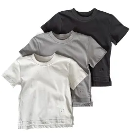 Little Bipsy - Elevated Tees 3-Pack in Greys (4/5)