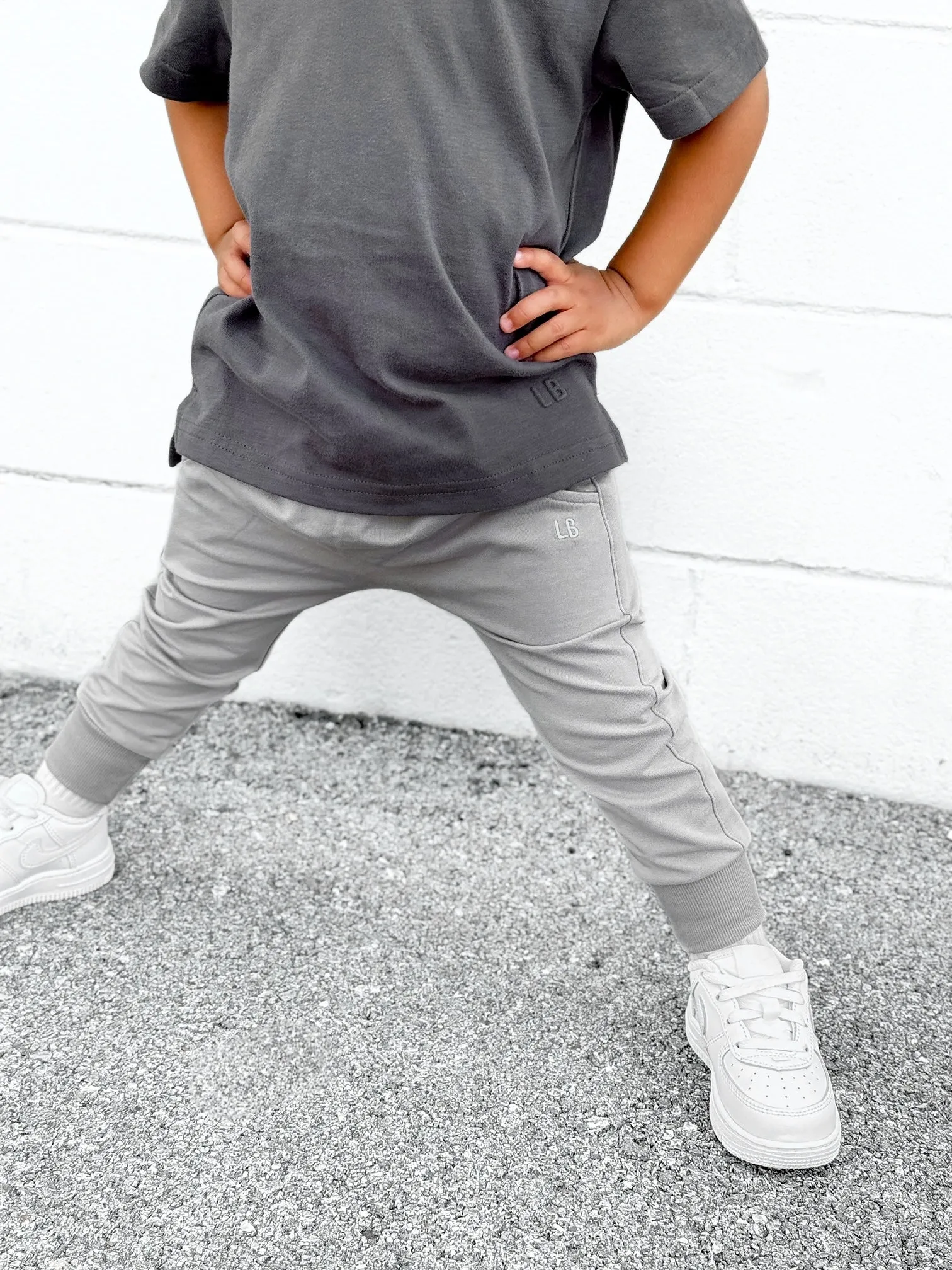 Little Bipsy - Elevated Tees 3-Pack in Greys (4/5)