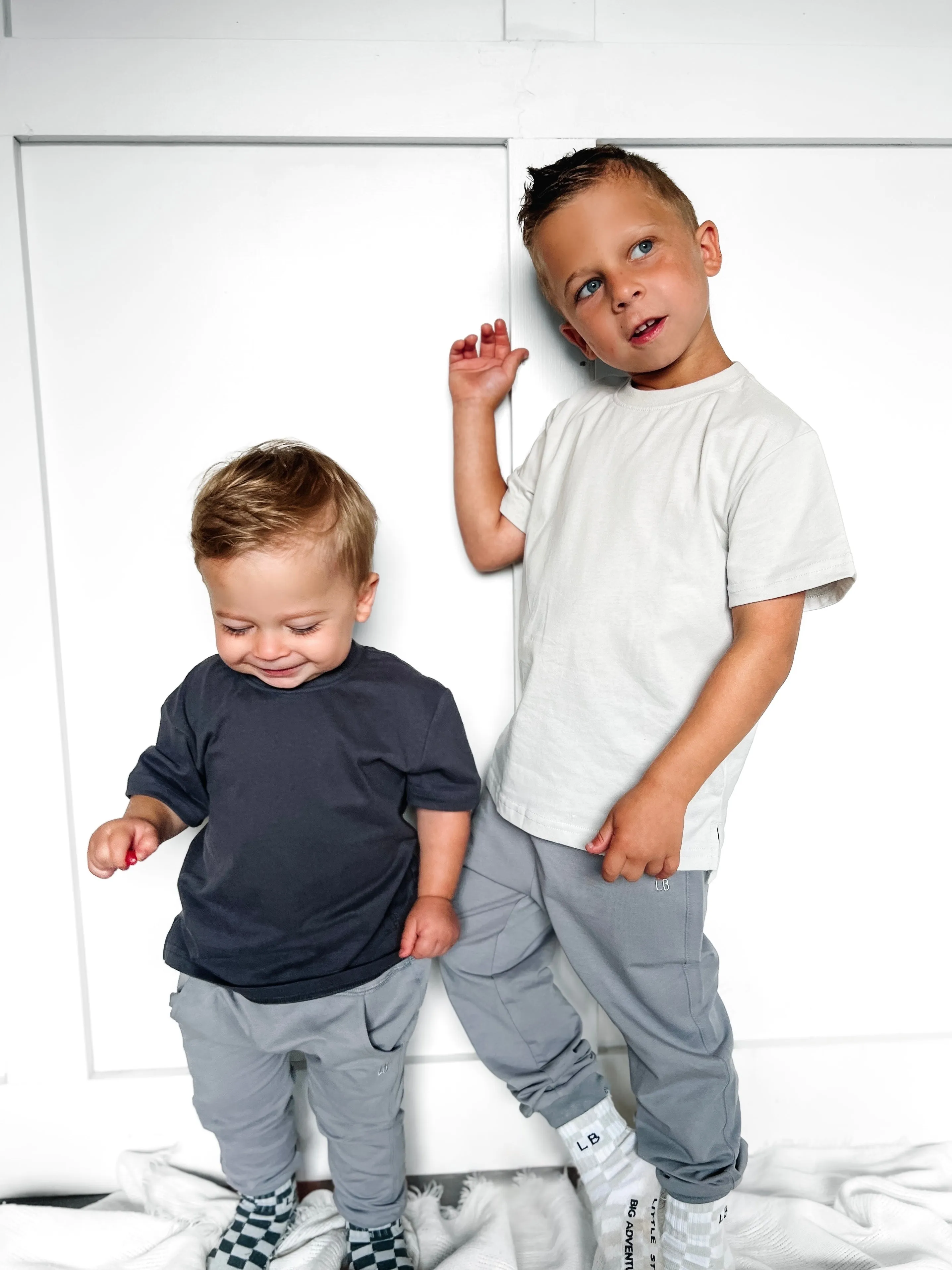 Little Bipsy - Elevated Tees 3-Pack in Greys (4/5)