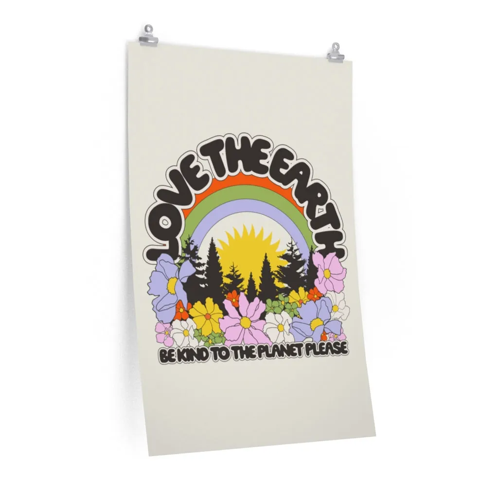 Love The Earth Poster
