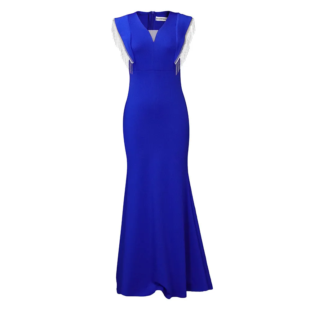 MB FASHION STARRY TULLE PUFFY PROM DRESS MB8500 PRE-ORDER