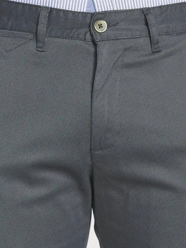 Men Grey Casual Trouser